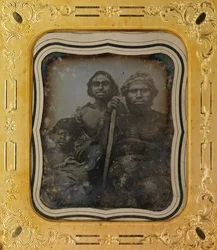 Three Aboriginal Men, Melbourne, Victoria